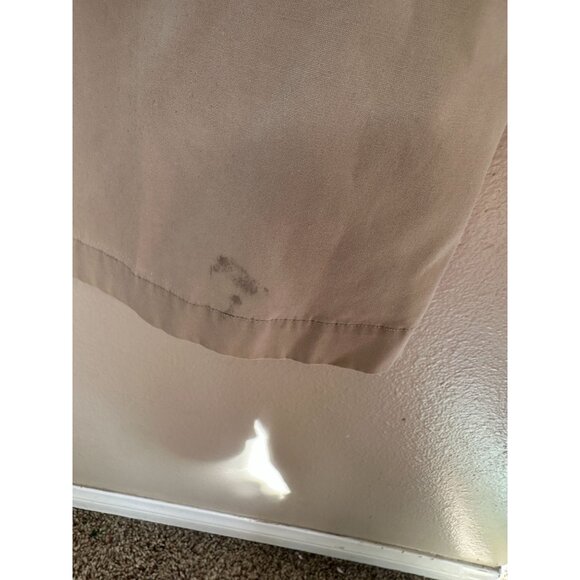 Harbor Master Mens Tan Coat 38R collared long sleeve polyester button pockets - Picture 2 of 11